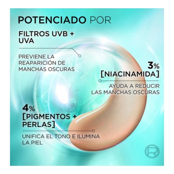 loreal bright reveal niacinamida medium spf50 50ml
