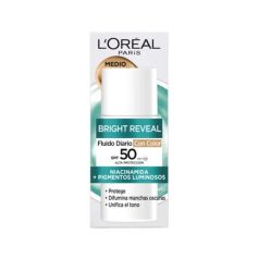loreal bright reveal niacinamida medium spf50 50ml