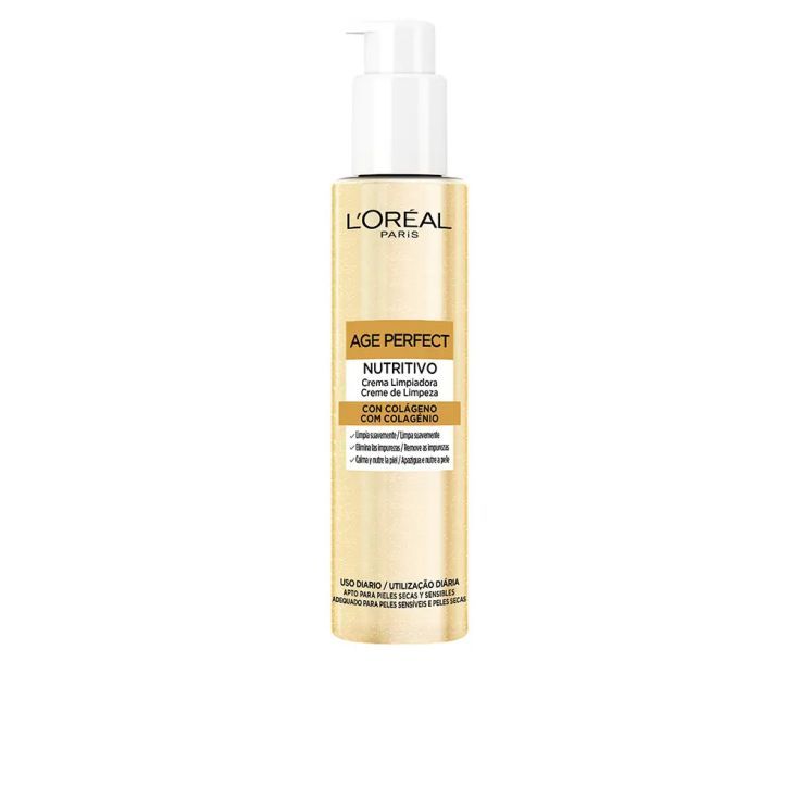 loreal expertise age perfect limpiador facial con colageno