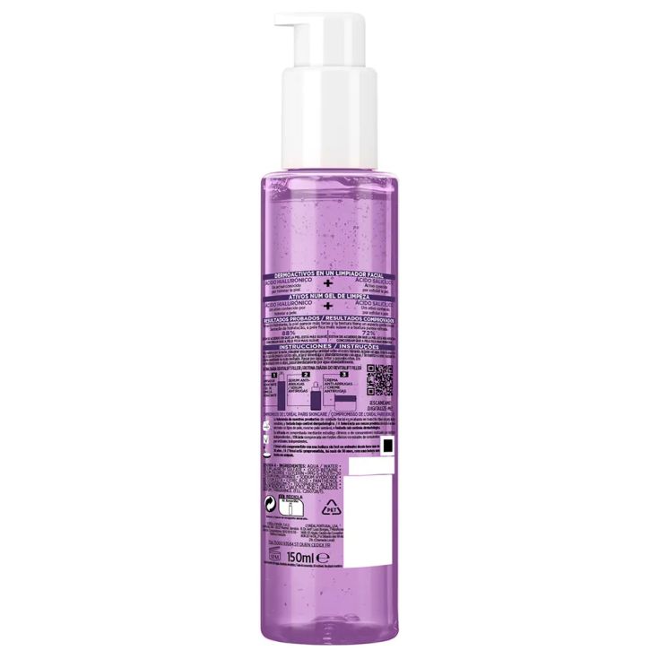 loreal expertise revitalift gel limpiador acido hialuronico 150ml