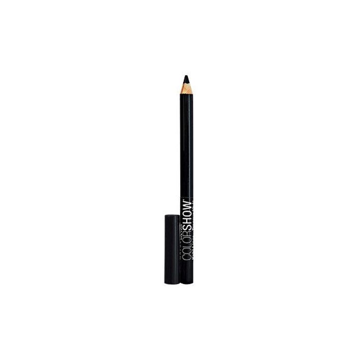 maybelline color show lapiz de ojos ultra negro 100 maybelline color show lapiz de ojos ultra negro 100