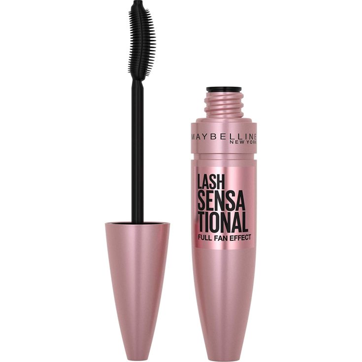 maybelline lash sensational mascara pestañas negra 01 maybelline lash sensational mascara pestañas negra 01