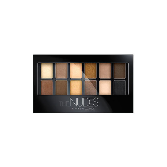 maybelline paleta de sombras the nudes