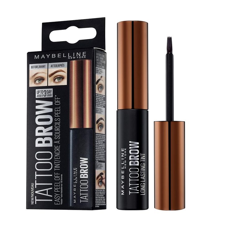 maybelline tattoo brow peel off tinte semipermanente