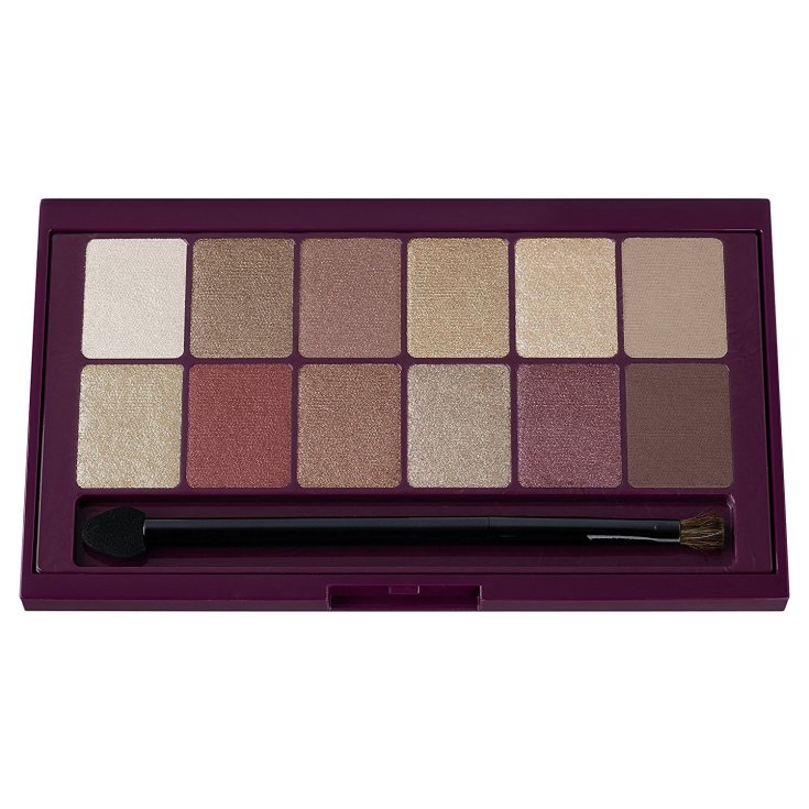 maybelline paleta de sombras the burgundy bar