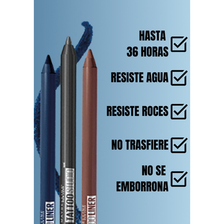 maybelline tatto lapiz delineador gel