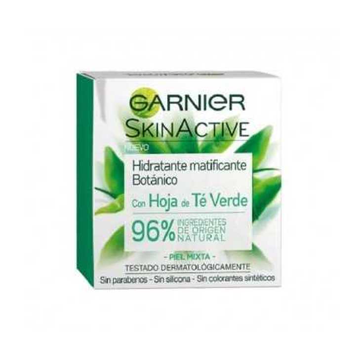 garnier skin active crema hidratante matificante al te verde 50ml