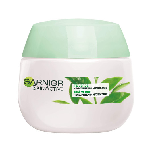 garnier skin active crema hidratante matificante al te verde 50ml