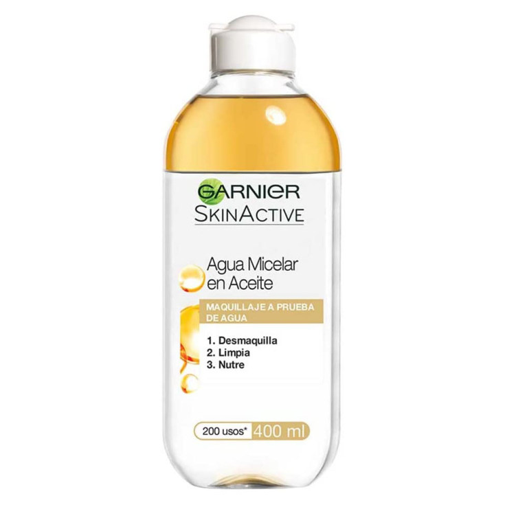 Garnier Skin Active Agua micelar en aceite piel grasa 400ml Garnier Skin Active Agua micelar en aceite piel grasa 400ml