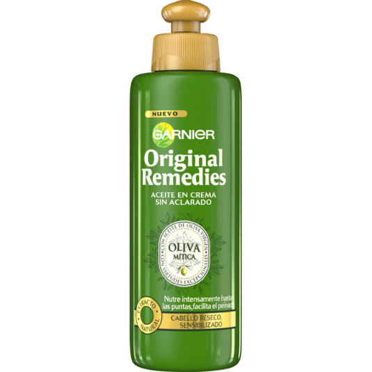 original remedies aceite en crema sin aclarado oliva mitica 200ml