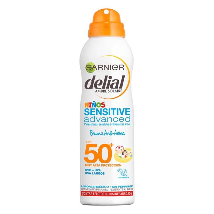 delial sensitive advanced niños bruma anti-arena protectora solar spf50+ 200ml delial sensitive advanced niños bruma anti-arena protectora solar spf50+ 200ml