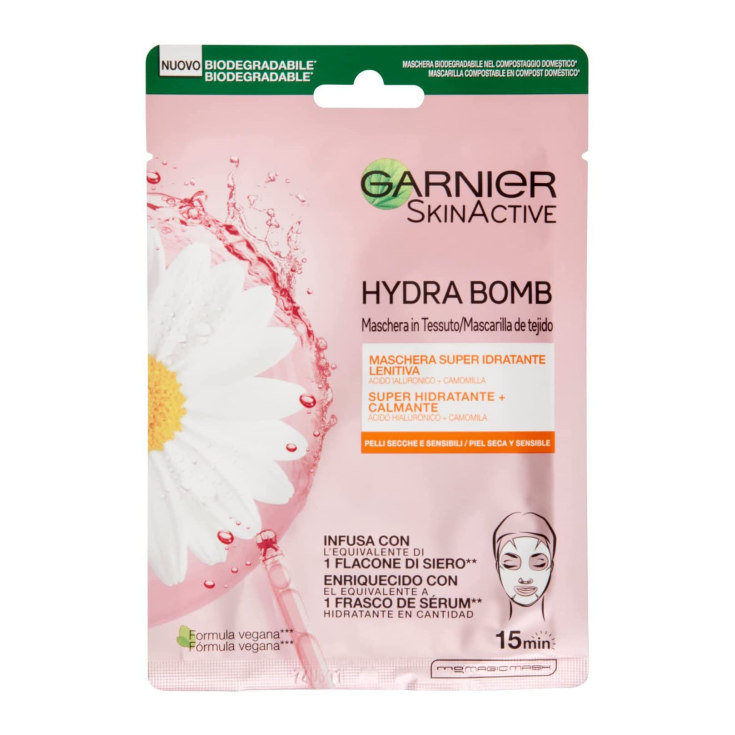 garnier skin active hydra bomb mascarilla hidrantante calmante 