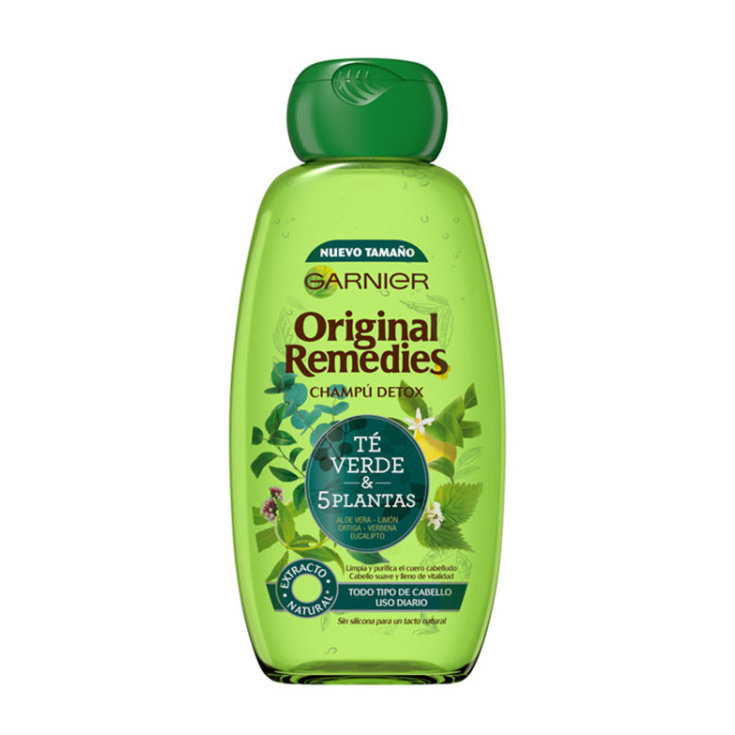 original remedies champu detox te verde & 5 plantas 300ml