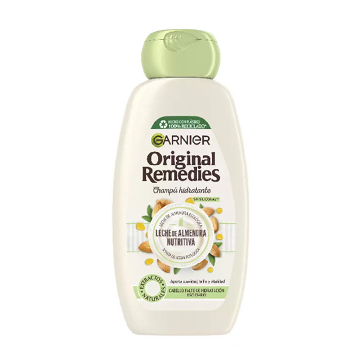 original remedies champu hidratante leche de almendra ecologica 300ml 