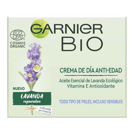 garnier bio crema de dia anti-edad lavanda 50ml