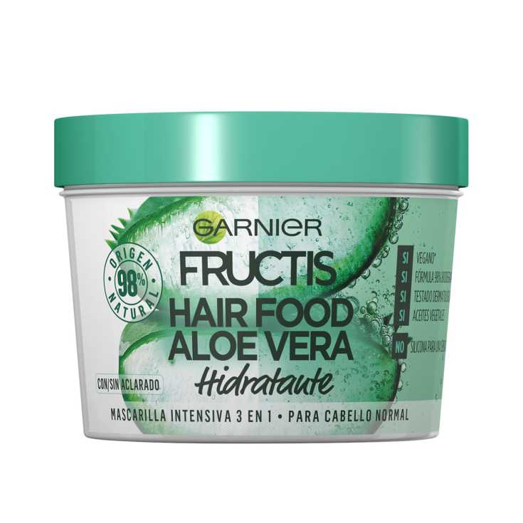 fructis hair food mascarilla aloe vera 390ml fructis hair food mascarilla aloe vera 390ml