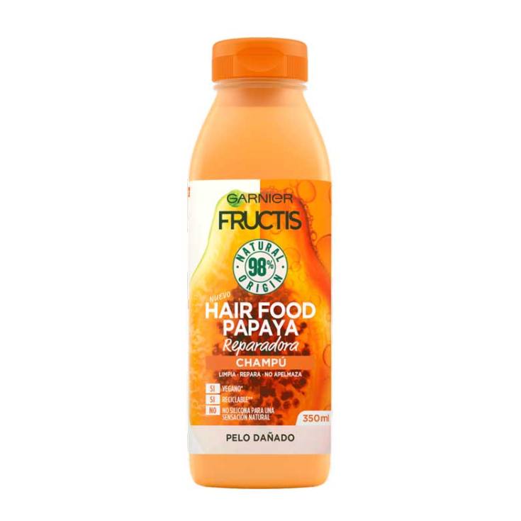 fructis hair food papaya champu reparador 350ml