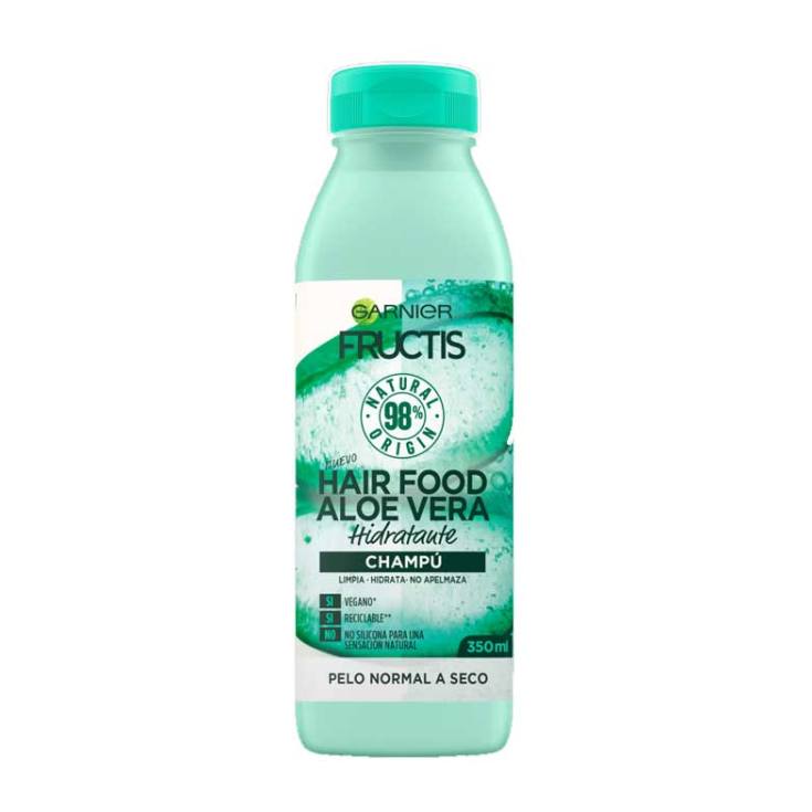 fructis hair food aloe vera champu hidratante 350ml