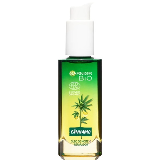 garnier bio repairing hemp aceite de noche regenerador con aceite de cañamo 50ml