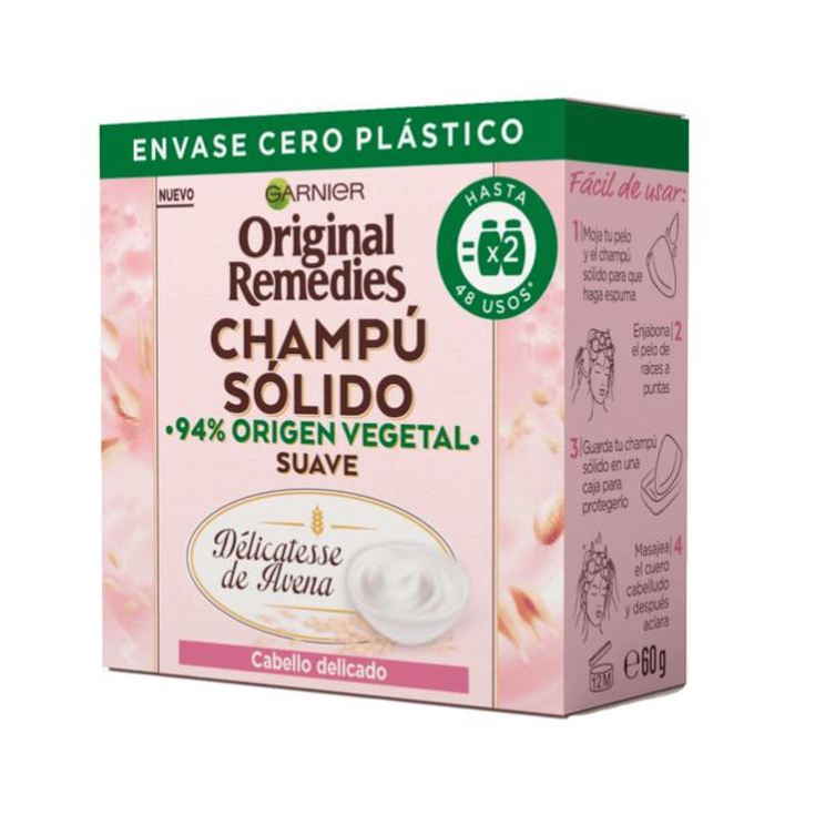original remedies champu solido delicatesse de avena para cabello delicado pastilla 60g original remedies champu solido delicatesse de avena para cabello delicado pastilla 60g