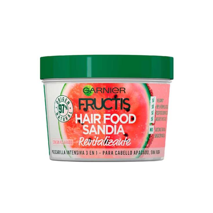 garnier fructis hair food sandia mascarilla capilar cabello apagado 390ml