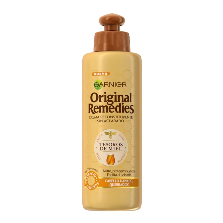 original remedies crema reconstituyente sin aclarado tesoros de miel 200ml original remedies crema reconstituyente sin aclarado tesoros de miel 200ml