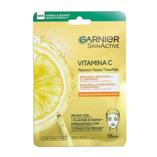 garnier skin active mascarilla facial vitamina c
