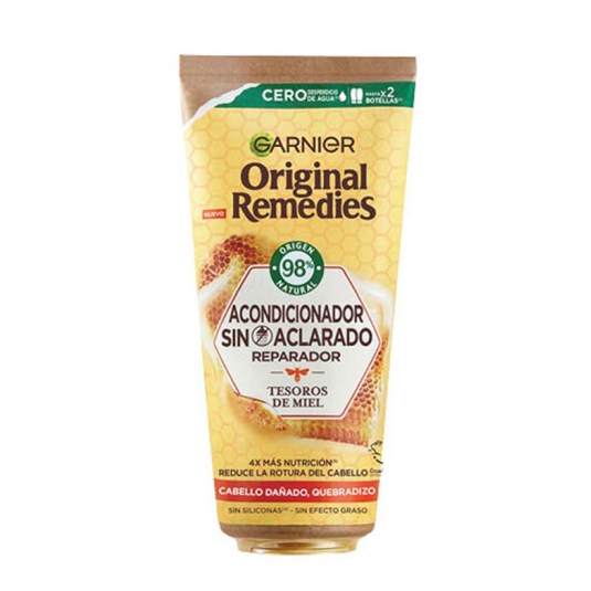garnier original remedies reparador miel acondicionador 200ml