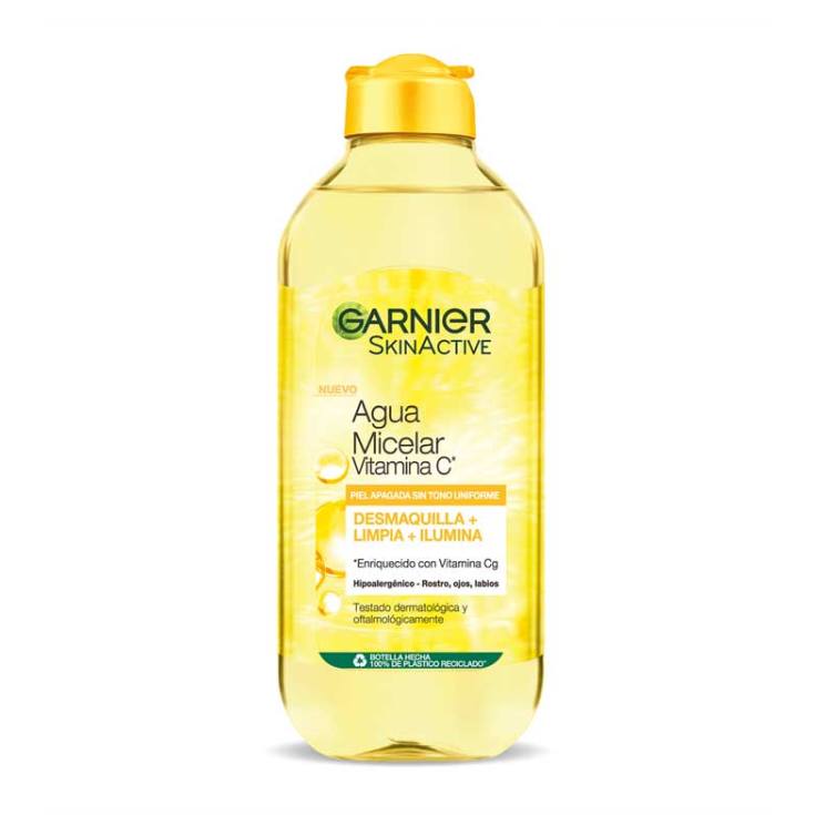 garnier skin active agua micelar vitamina c garnier skin active agua micelar vitamina c