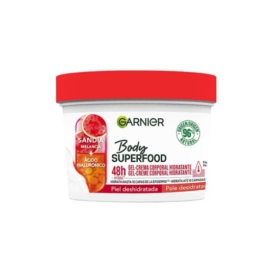 garnier body superfood crema corporal con sandia 550ml