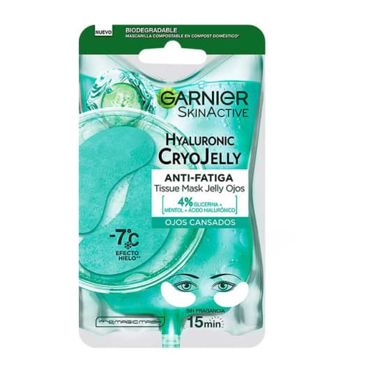 garnier skinactive cryo jelly parches contorno ojos anti-fatiga 