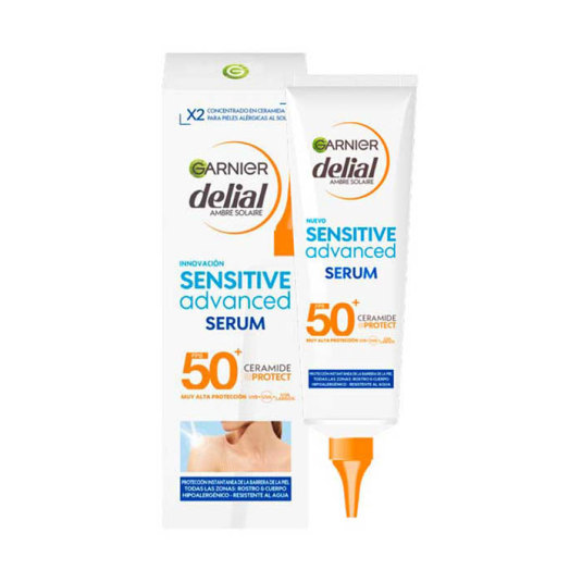 delial sensitive advanced serum protector solar corporal spf50+ 125ml