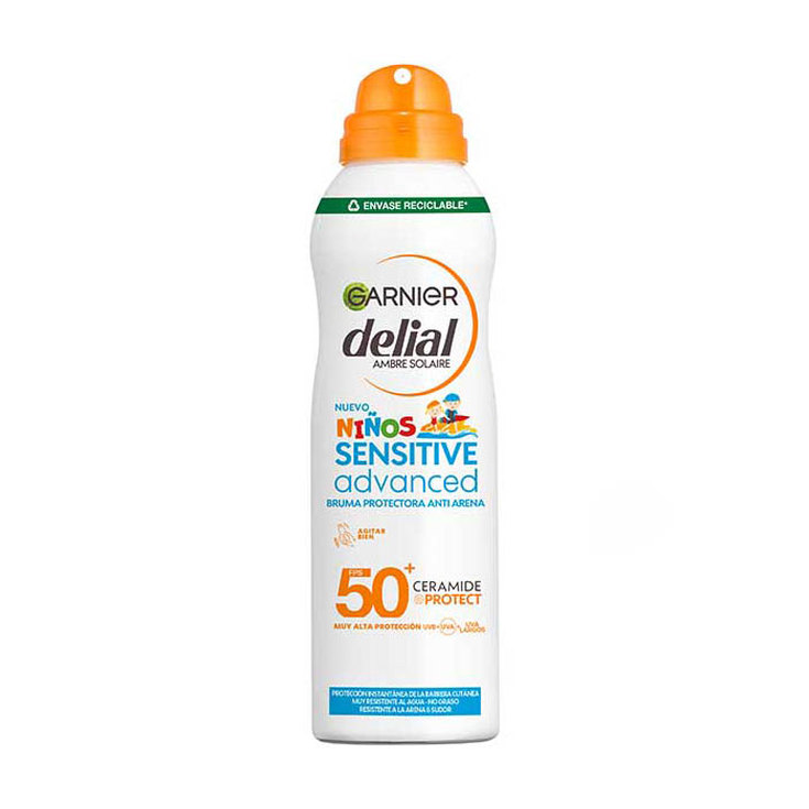 delial sensitive advanced bruma protectora niños spf50+ 150ml