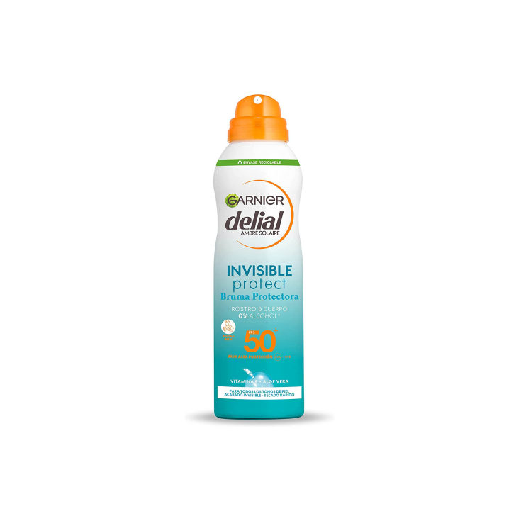 delial invisible prot. bruma protectora rostro y cuerpo spf50+ 200ml
