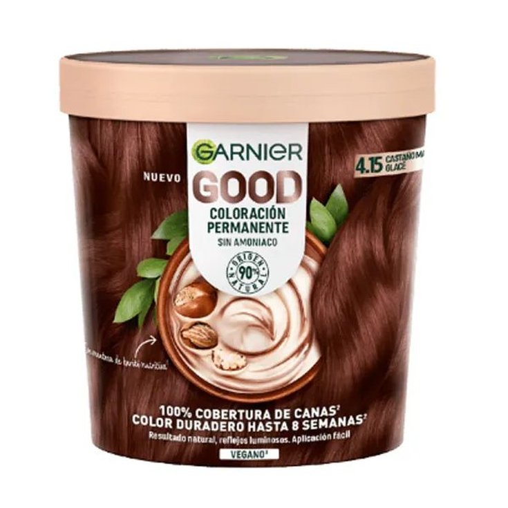 garnier good tinte castaño marron glace 4.15