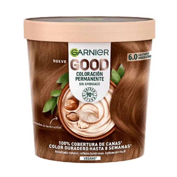 garnier good tinte castaño moccachino 6.0 garnier good tinte castaño moccachino 6.0