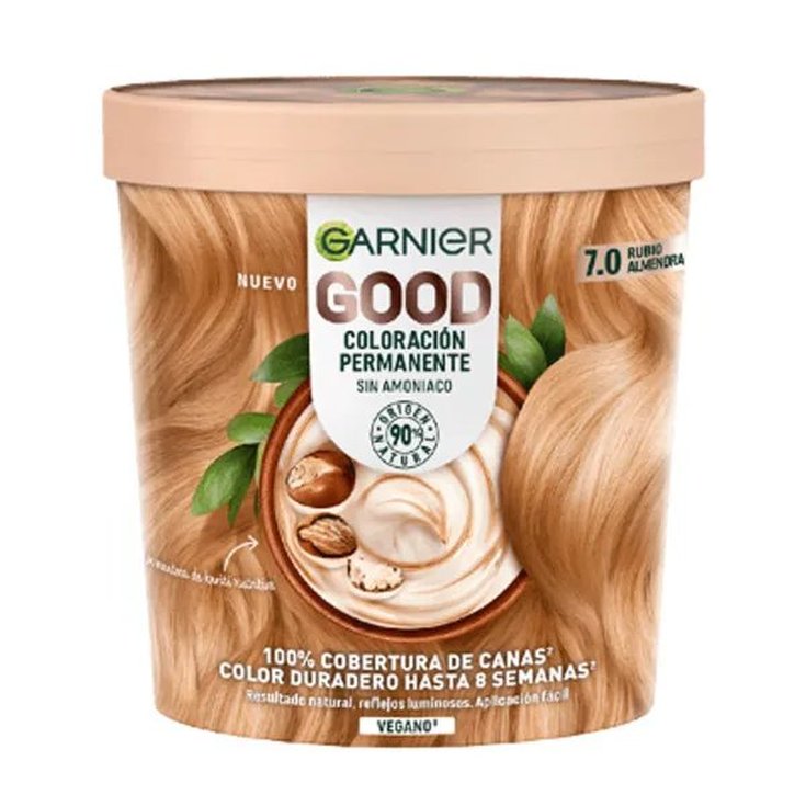 garnier good tinte rubio almendra 7.0