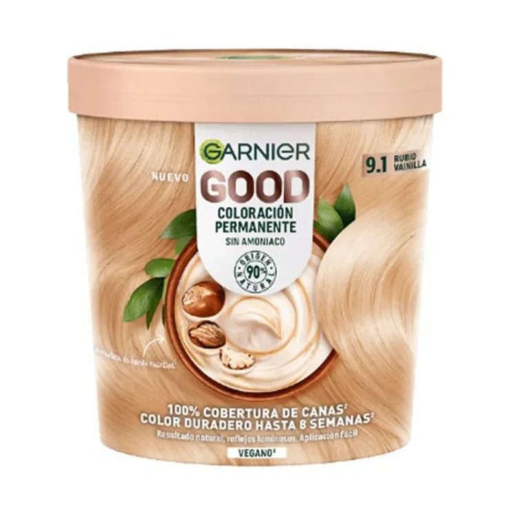 garnier good tinte rubio vainilla 9.1 garnier good tinte rubio vainilla 9.1