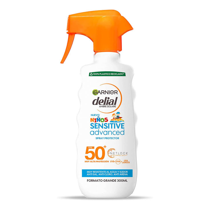 delial advance sensitive protector solar niños spf50+ 300ml