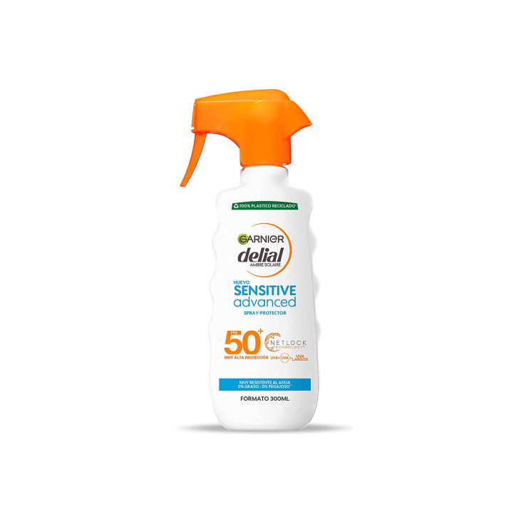 delial advance sensitive protector solar spf50+ 300ml