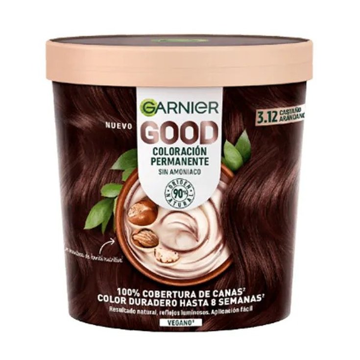 garnier good tinte castaño arandano 3.12