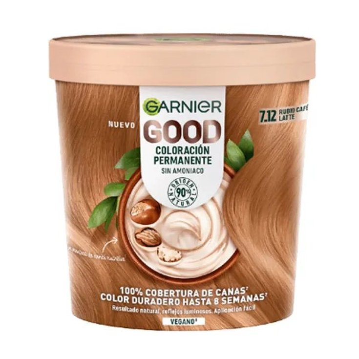 garnier good tinte rubio cafe latte 7.12