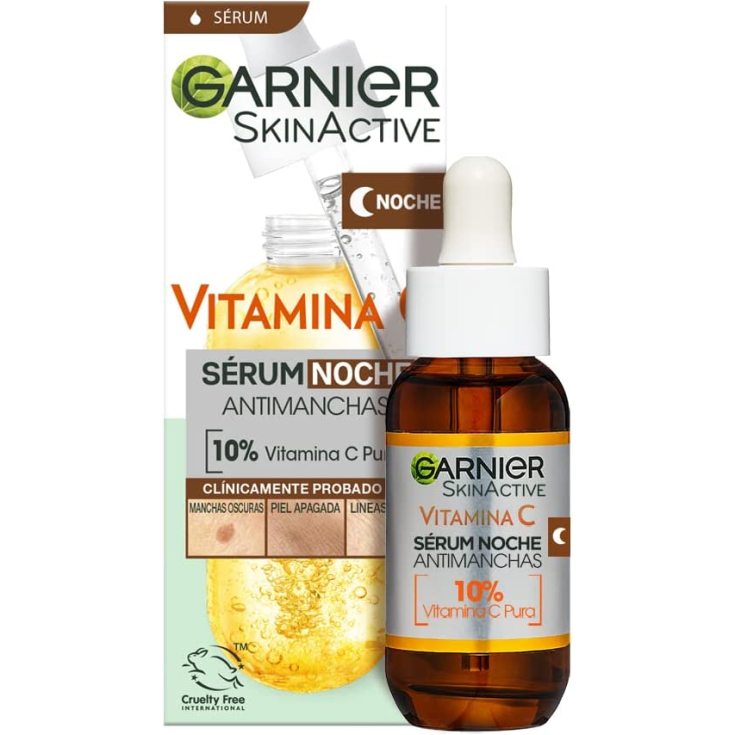 garnier serum de noche con vitamina c 30ml