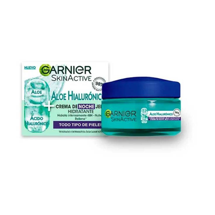 garnier skinactive crema de noche jelly rellenadora 50ml