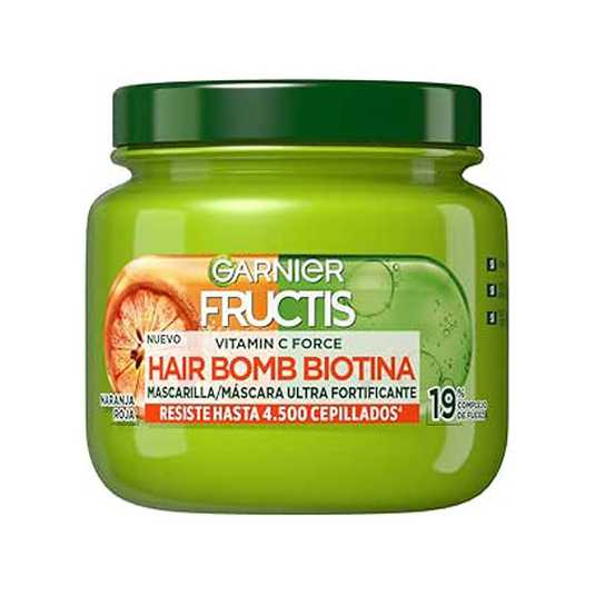 fructis vitamin c force hair bomb mascarilla fortificante 320ml