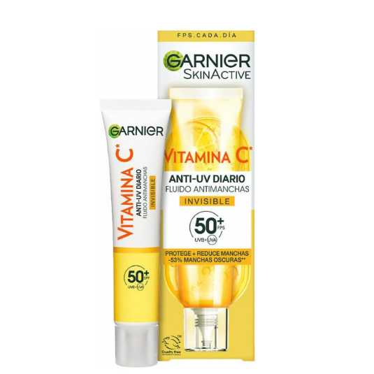 garnier skin active fluido antimanchas vitamina spf-50+ 40ml