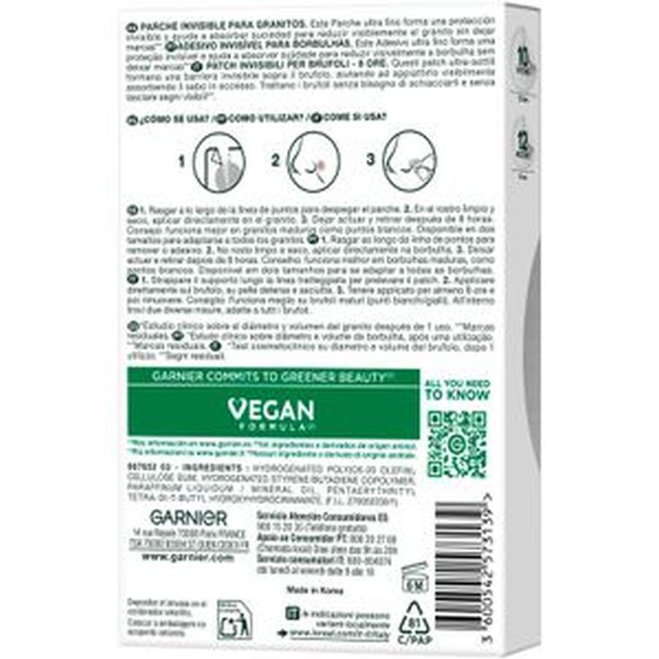 garnier skin active pure patch 22und