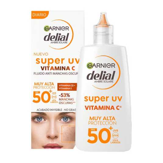 delial super uv fluido salar facial antimanchas spf50+ 40ml