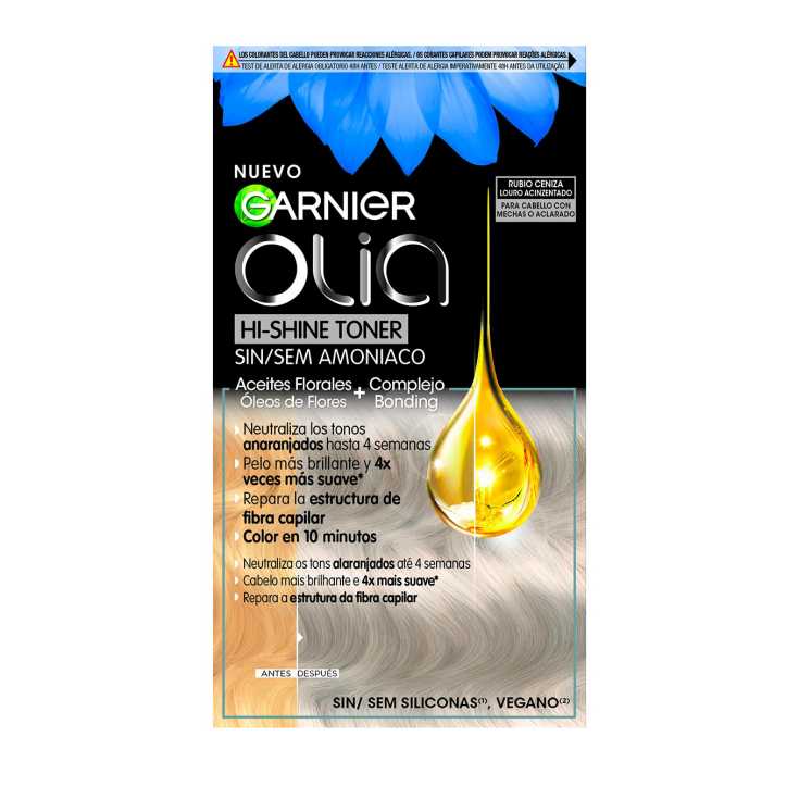 olia hi-shine toner neutralizador tonos indeseados rubio ceniza n-9.1 olia hi-shine toner neutralizador tonos indeseados rubio ceniza n-9.1