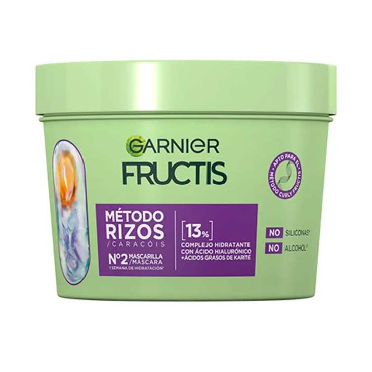 fructis metodo rizo mascarilla capilar 370ml